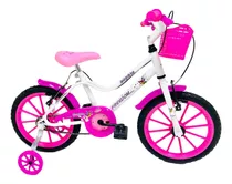 Bicicleta Infatil Aro 16 Bella Barbie Princesas Feminina