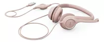 Headset Logitech H390 Usb Rose Cor Rosa