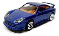 Auto Burago Street Fire Metal Porsche Carrera 911 Color Azul