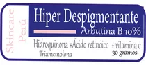 Crema Hiper Despigmentante Arbutina Forte + Retinoico
