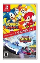 Sonic Mania + Team Sonic Racing Double Pack  Standard Edition Sega Nintendo Switch Físico