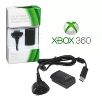 Batería Compatible Control Xbox 360 Cable Kit Carga Y Juega