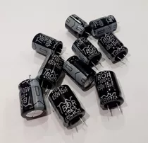 Capacitor Eletrolítico 15uf 450v 105° Radial - Kit 10pçs