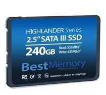 Disco Sólido Interno Best Memory Highlander Series Btsda-240g-535 240gb