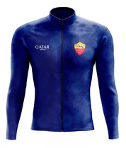 Campera Deportiva Slim Fit La Roma Cfr109