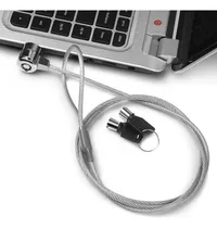 Cable De Seguridad Para Laptop - Con Llave - 1.8m De Acero
