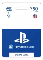 Tarjeta Psn Card Playstation Psn $50 Prepago Ps3 Ps4 Ps Vita