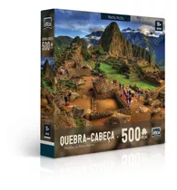 Quebra-cabeça Maravilhas Mundo Moderno 500 Pcs Machu Picchu 