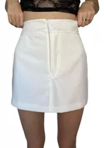 Skort Mujer Short Pollera Sastrero Corto De Vestir Talle 1