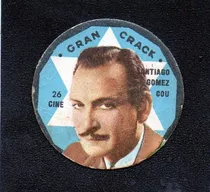 Gran Crack 1957, Figurita N° 26 Gomez Cou, Actor. Mira!!!