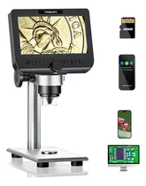 Microscopio Digital Con Pantalla + Micro Sd
