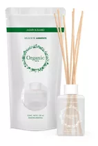 Difusor De Ambiente X120ml Jazmín Bambú Organic Spa