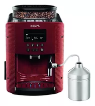 Cafetera Krups Ea816 Pisa Ea816570 Super Automática Roja Expreso 220v