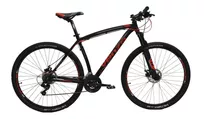 Mountain Bike Venzo Shadow Series Loki Evo R29 20  21v Frenos De Disco Mecánico Cambios Shimano Color Negro/rojo  