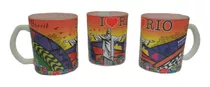 Caneca Do Rio De Janeiro Cristo Redentor Lembrança Decoração