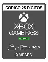 Xbox Live Gold + Game Pass Ultimate Código 9 Meses