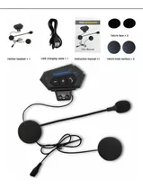 Intercomunicador Para Motos Earphone Bt 12 Bt12 Color Negro