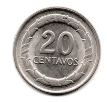 Colombia Moneda 20 Centavos Año 1967 Km#227