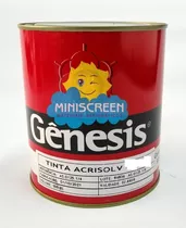 Tinta Serigráfica Acrisolv 900ml Branco Genesis