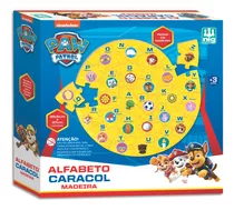 Jogo Educativo Alfabeto Caracol Patrulha Canina - Nig