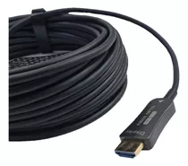 Cabo Hdmi 2.1 8k 50 Metros Fibra Ótica Ultra Hd Profissional