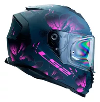 Casco Integral Ls2 Ff800 Storm Burst Negro Rosa Matte