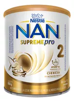 Leche Nan 2 Supreme 800g Tarro Fórmula Infantil