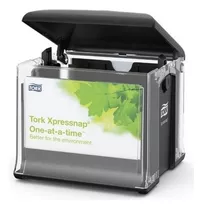 Dispensador Servilleta Tork Xpressnap® Cafe + Carga Gratis Color Negro