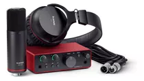 Kit De Grabación Focusrite Scarlett Solo Studio 4 Generacion