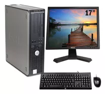 Cpu Dell 330/360/745 C2d 4gb Ssd 480gb Wifi + Monitor 17'