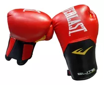 Luva De Boxe E Muay Thai Everlast Pro Style Elitev2 Vermelha