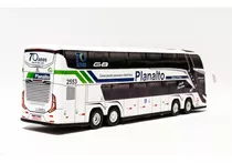 Miniatura Ônibus Viação Planalto G8 Dd Lançamento 30 Cm. 