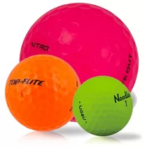 Bolas De Golf De Colores Usadas 12