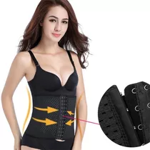 Faja Corset Reductora Modeladora Cintura Avispa C/ballenas 