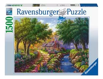 Puzzle 1500 Peças Casa À Beira-rio - Ravensburger - Imp