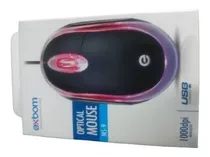 Mouse Usb Óptico Com Led Exbom - Ms-9