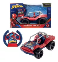 Carrinho Veiculo Buggy Hero Spiderman Controle Remoto Lindo