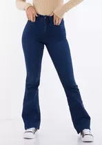 Pantalon Jean Calce Perfecto Levanta Cola Tiro Alto Oxford 