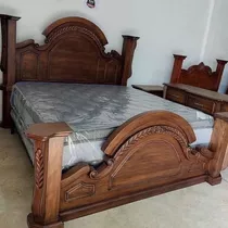 Juego De Habitacion En Caoba Precio 37,500