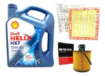 Kit Service Jeep Renegade 4l Aceite Shell Helix + Filtros