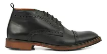 Zapato Botineta Botita Hombre Briganti Cuero Bota  Hcbo00934