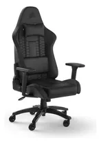 Ltc Silla Gamer Corsair Tc100 Relaxed Polipiel Negro/negro Color Negro