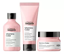 Shampoo + Acondicionador + Mascarilla Loreal Vitamino Color