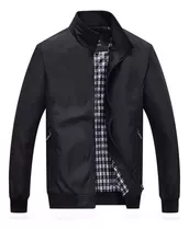 Chaqueta Casual De Negocios Cuello Levantado Para Hombre