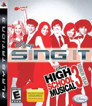 Juego Ps3 Disney Sing It High School Musical 3