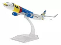 Miniatura De Avião Airbus A320 Azul Airlines Disney Donald 