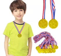 12 Medallas Deporte Premio Concurso Fiesta Olimpiadas Ganar