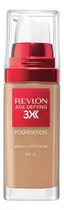 Base De Maquillaje Revlon Age Defying 3x Foundation 30 Ml Tono Medium Beige