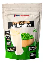 Proteína Da Ervilha Sabor Baunilha Em Sachê De 450g Suplemento Em Pó Newnutrition Pea Protein Vegetal 100% Vegano E Natural