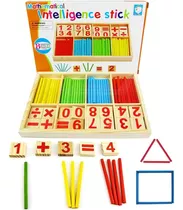 Montessori Para Contar Matemáticas, Juguetes Educativos 
